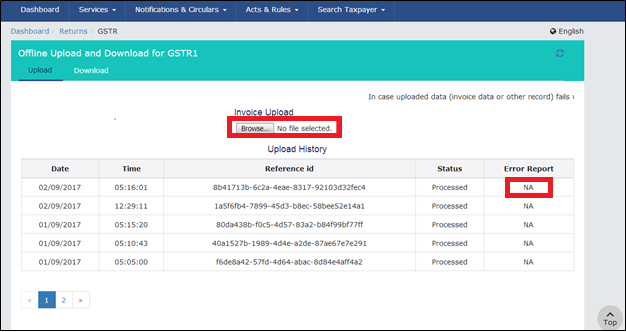 GSTR 1 online filing procedure 23