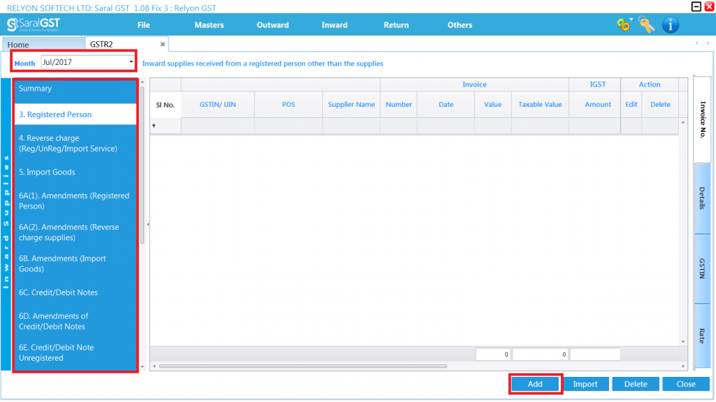 GSTR 2 online filing procedure 3