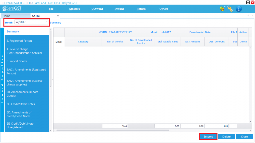 GSTR 2 online filing procedure 5