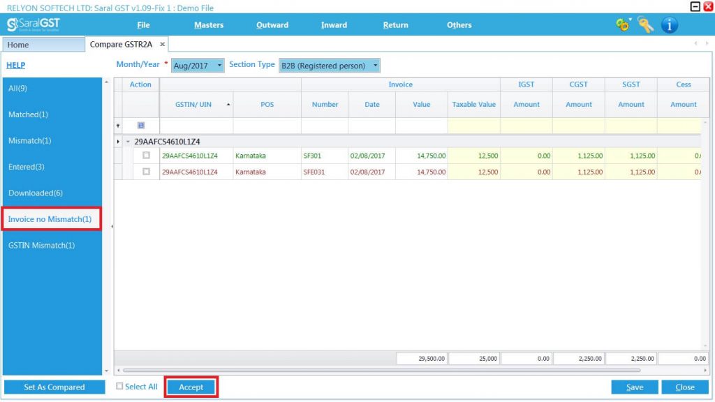 GSTR2 online filing procedure 19