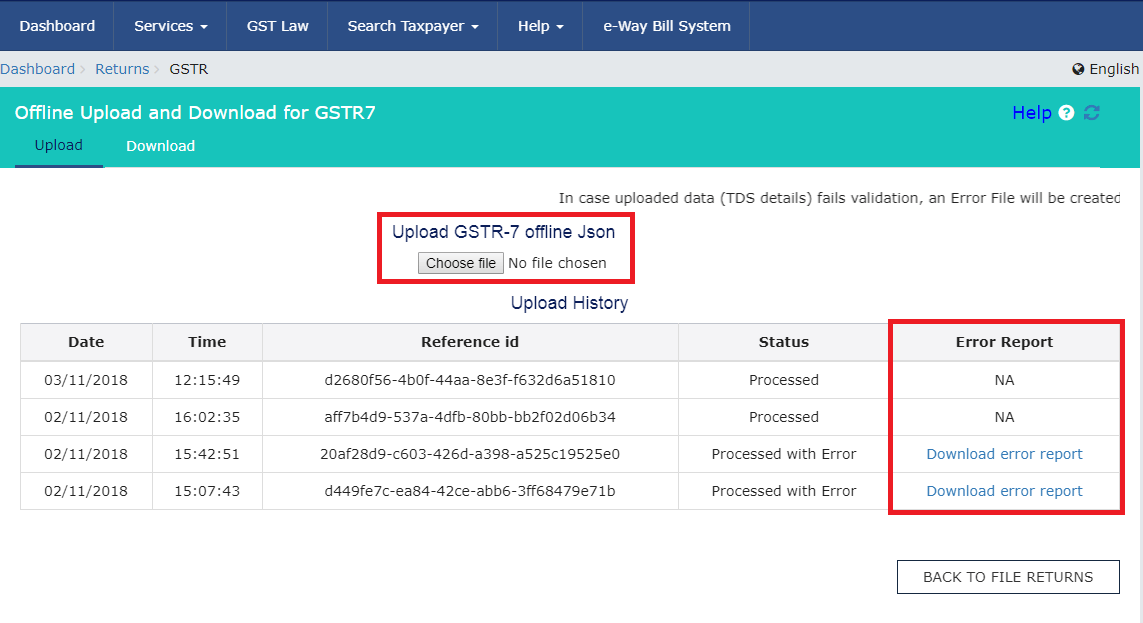 Steps to generate GSTR -7 using Saral GST 13.
