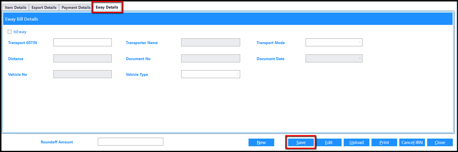 16.E-Invoice generation through Saral GST-document