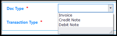 7.E-Invoice generation through Saral GST-doc type
