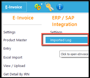 12.Excel integration-Imported Log