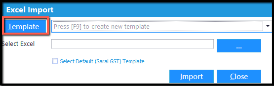 2.Excel integration-template